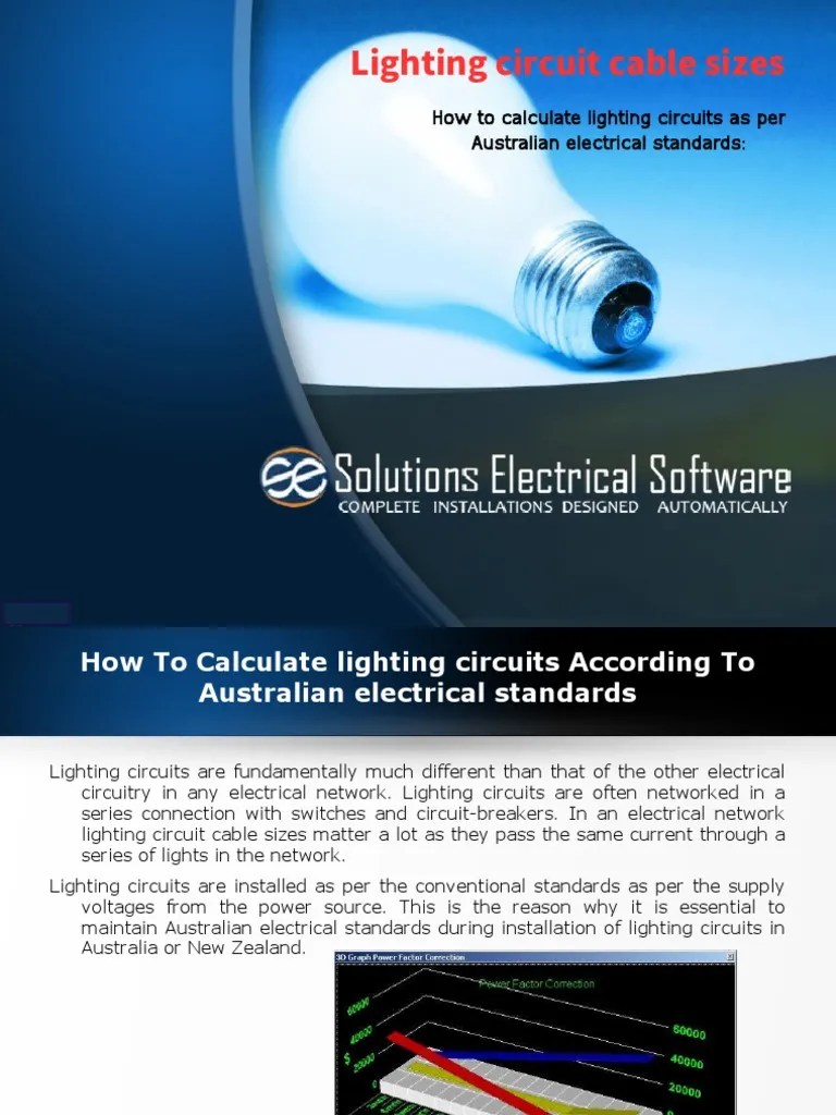 Lighting Circuit Cable Sizes How To Calculate Lighting Circuits As Per
