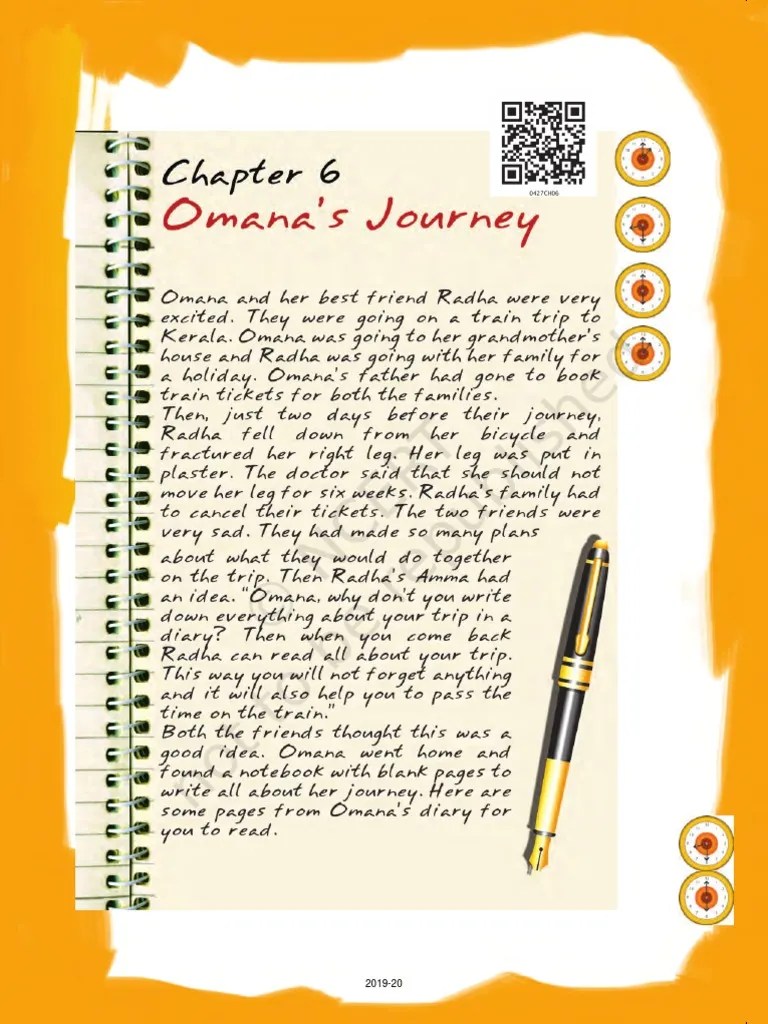 Omana's Journey A Diary Entry Documenting a Young Girl's Experiences
