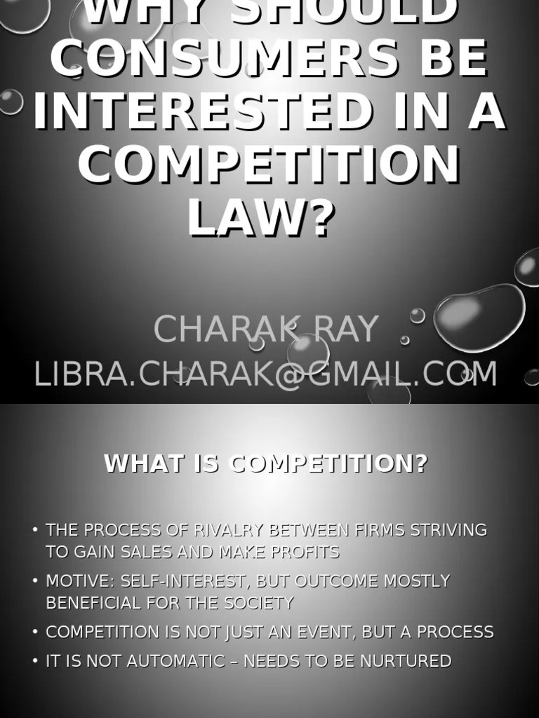 Competition Law PDF Competition Law Competition