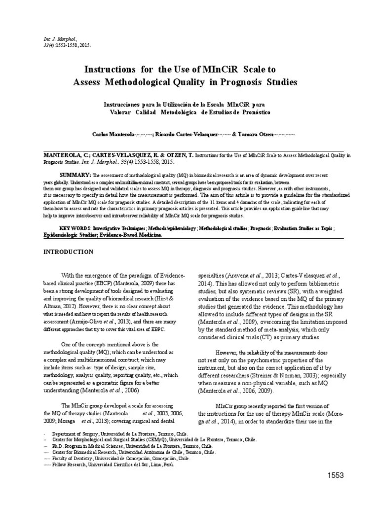 Pronostico en Ingles 1 PDF Cohort Study Confounding