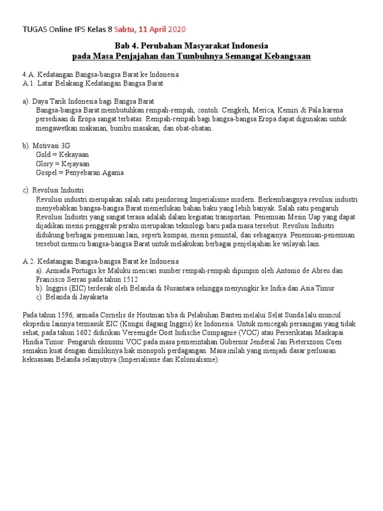 IPS Kls 8 Kedatangan Bangsa Barat Bag.2
