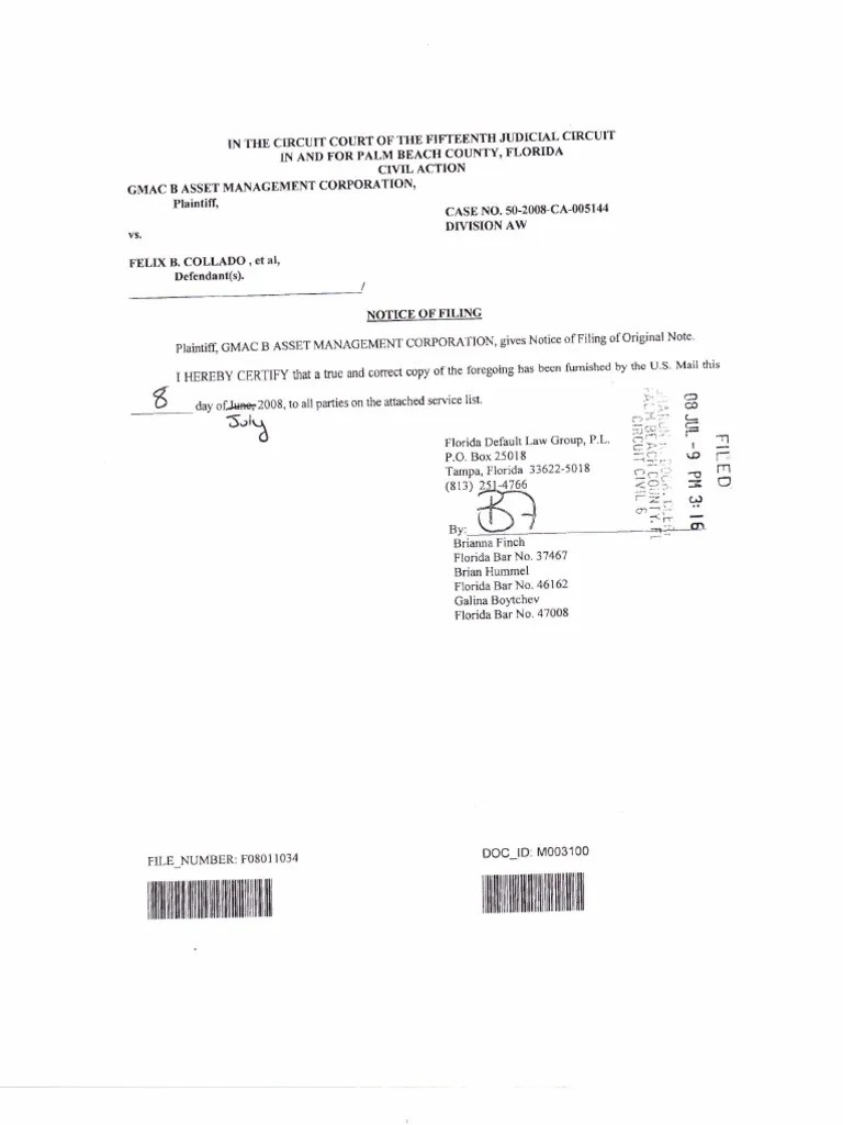 Note With Six Endorsements Different Signatures PDF Interest Loans