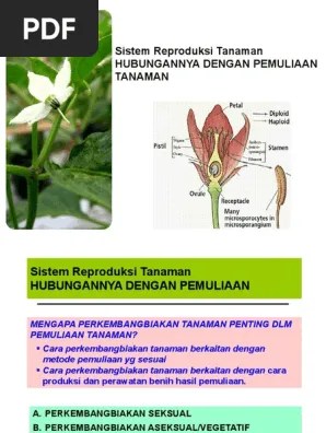 Metode Reproduksi Tanaman PDF