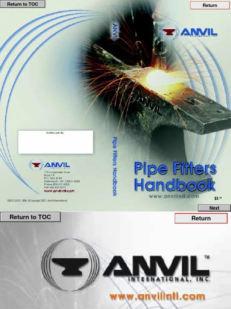 Book B. Pipefitters Handbook PDF PDF Pipe (Fluid Conveyance) Screw