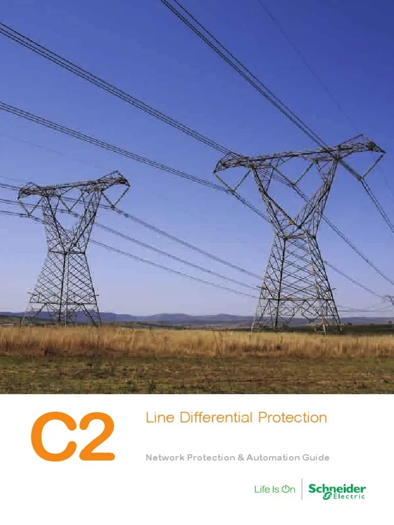 C2Line Differential Protection PDF Transformer Relay