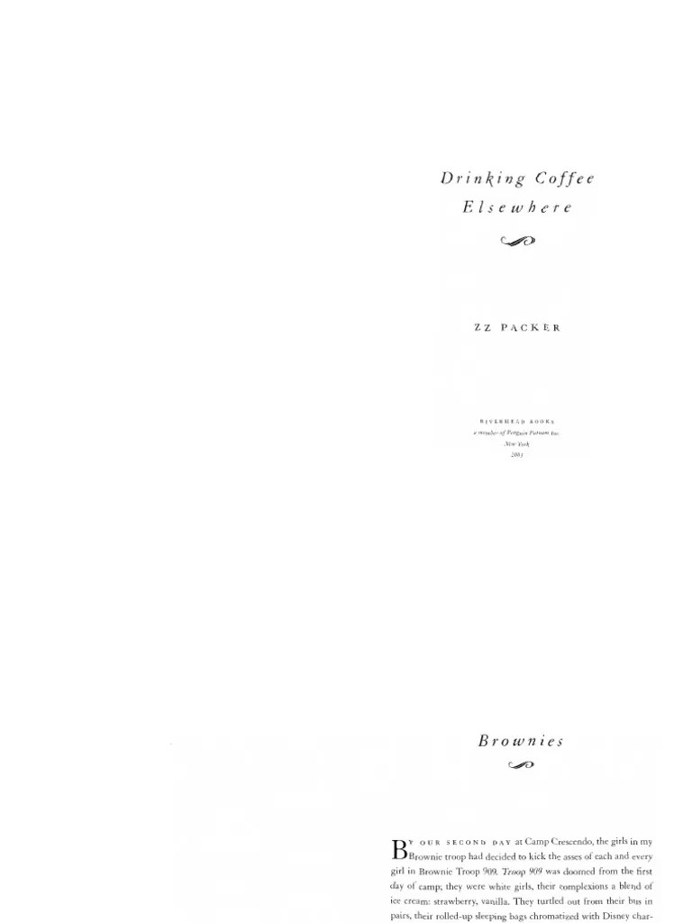 Brownies by ZZ Packer PDF PDF