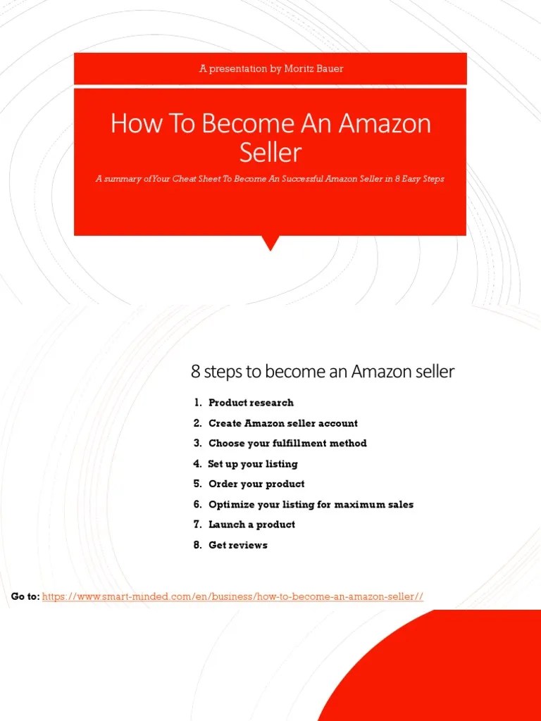 How To An Amazon Seller PDF
