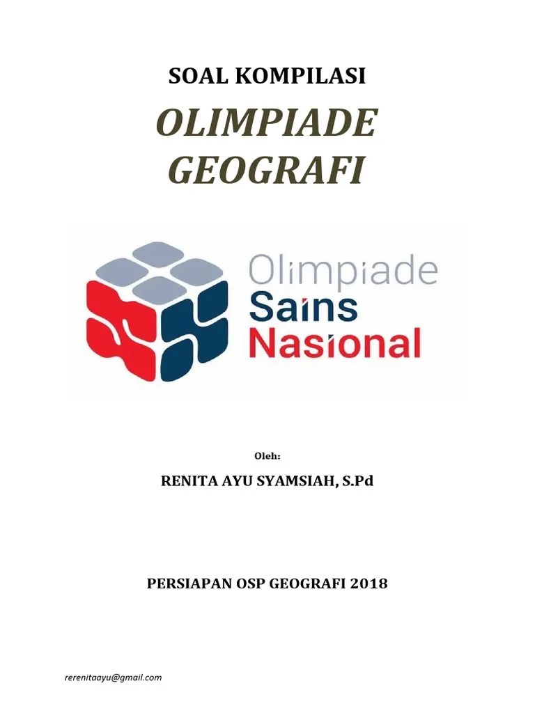 Modul Soal Pra OSP Geografi 2018 - Pembinaan SMA | PDF