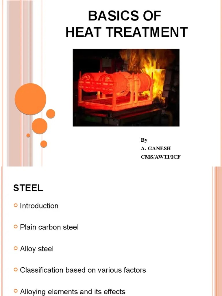 Basics of Heat Treatment PDF Heat Treating Annealing (Metallurgy)