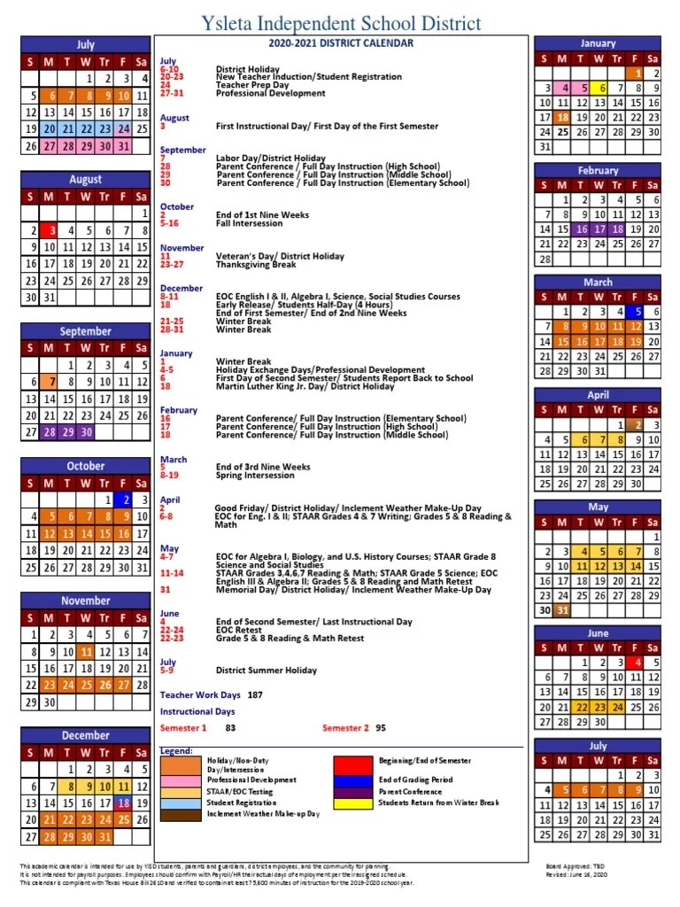 Cmsd Calendar 2020 21 202021 Calendar Arev 6.16.20 Academic Term Schools