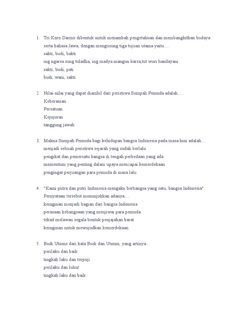 Latihan Ukk Civic 8B | PDF