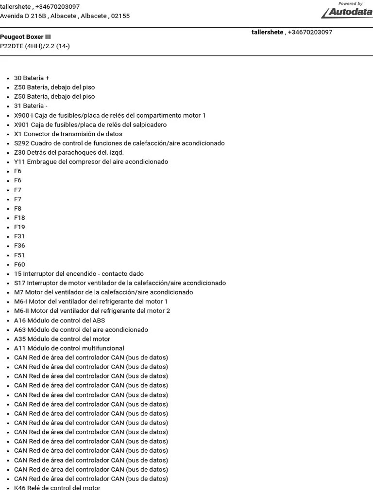 Wiring Diagram - Autodata PDF | PDF | Color | Bienes manufacturados
