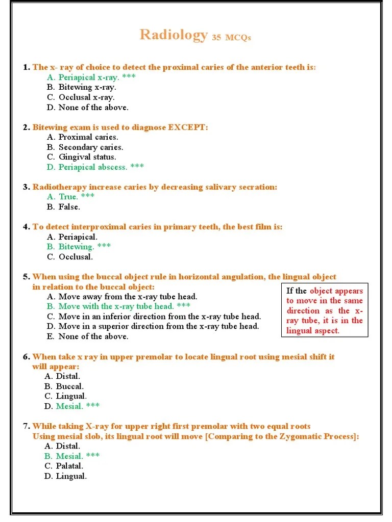 Radiology 35 MCQs of SLE PDF Ct Scan Radiography