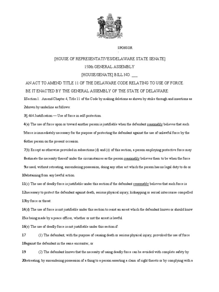 DOJ Use of Force Bill 6.18.20 PDF Deadly Force Arrest