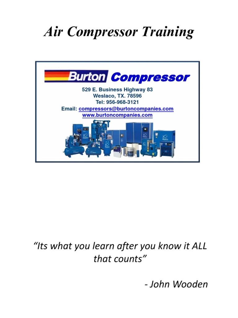Fundamentals of Compressed Air and Reciprocating Compressors PDF