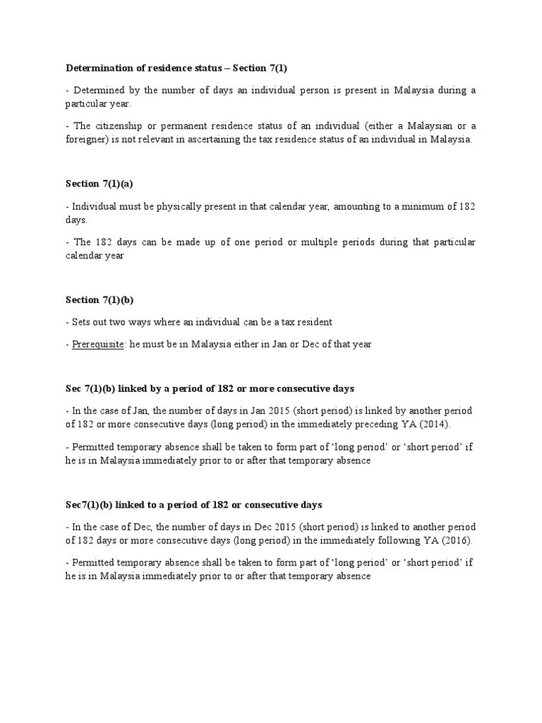Determination of Residence Status PDF Cultural Globalization