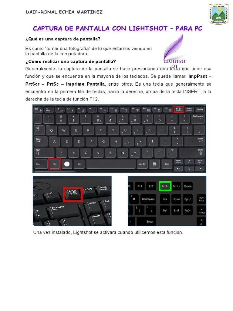Guia de Lightshot PDF Google Play