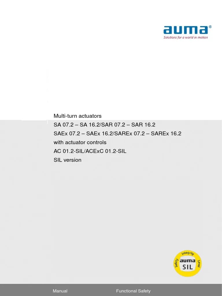 Auma SA User Manual | PDF | Electrical Engineering | Safety