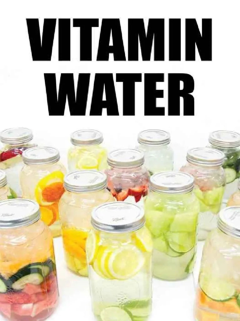 Vitamin Water Arnel Ricafranca PDF Download Free PDF Soft Drink