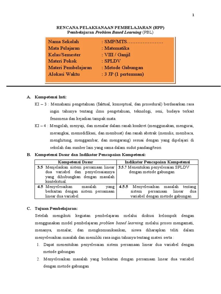 Selebihnya silahkan miliki semua format melalui tautan dibawah. rpp spldv daring