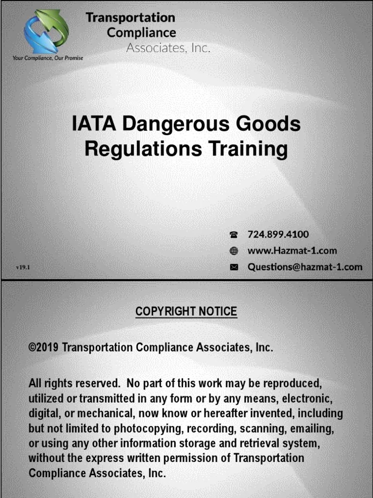 IATA Dangerous Goods Regulations 60th edition v19.1.pdf Dangerous