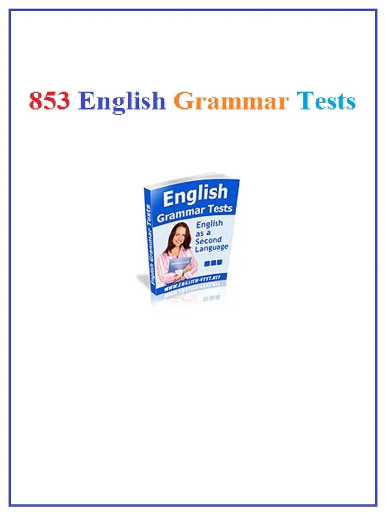 853 English Grammar Tests PDF PDF