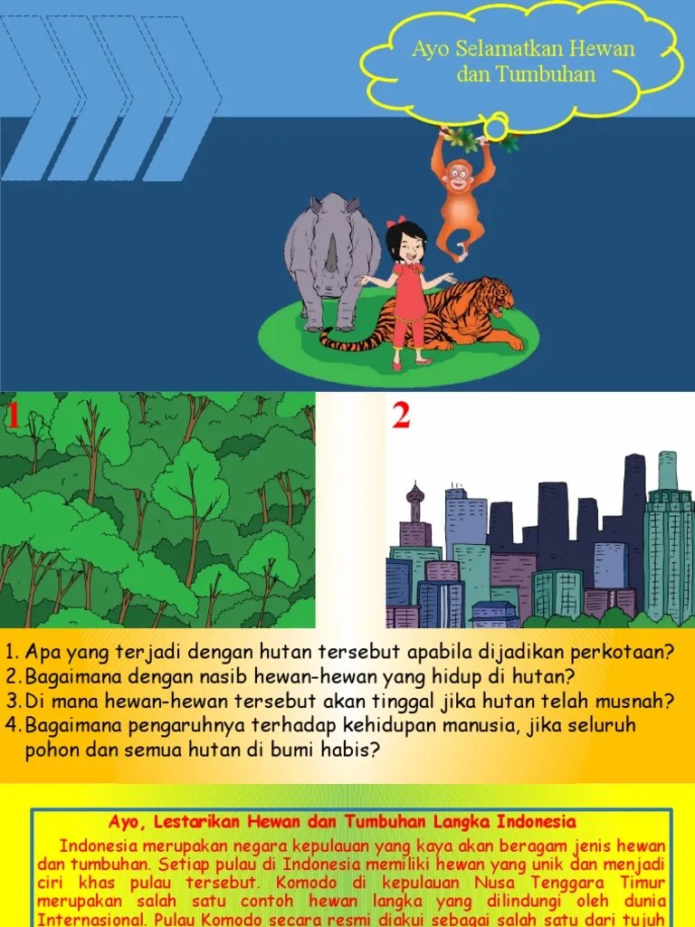 Ayo Selamatkan Hewan | PDF