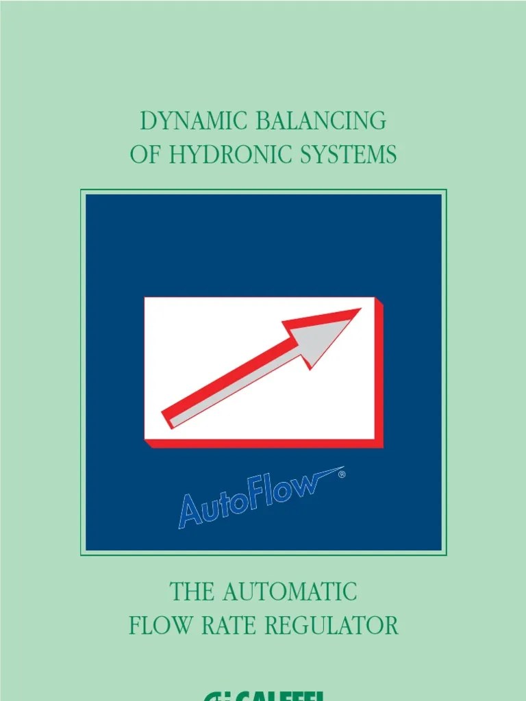 DYNAMIC BALANCING OF HYDRONIC SYSTEMS Flow Measurement Fluid Dynamics