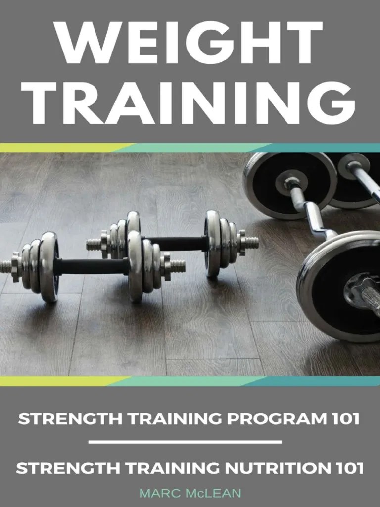 Weight Training 2 Books Bundle Strength Training Program 101