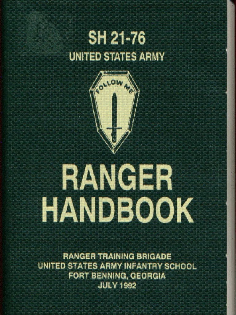 U.S. Army Ranger Handbook PDF