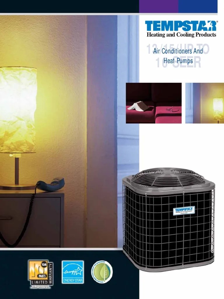 ICP NXH560GKA100 Heat Pump Sales Brochure | PDF | Heat Pump | Air