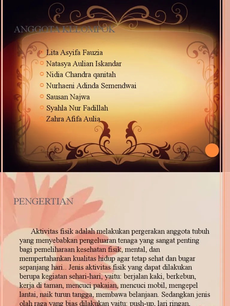 Aktivitas Fisik | PDF