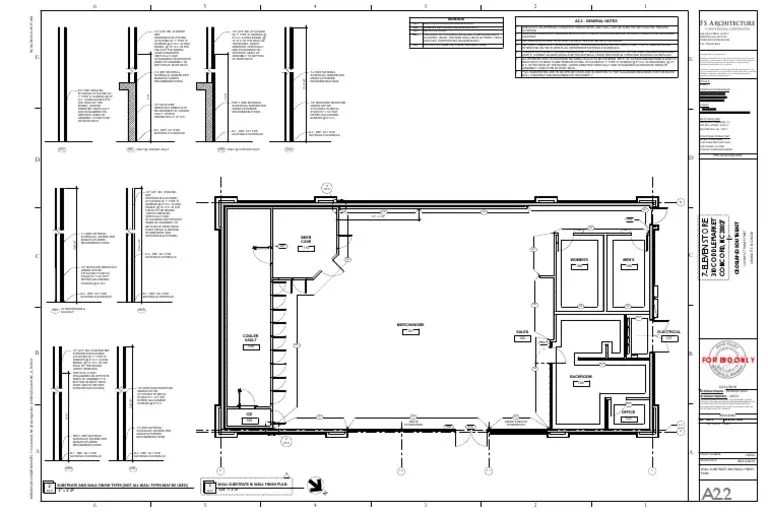 Wall Finish Plan PDF Drywall Environmental Design