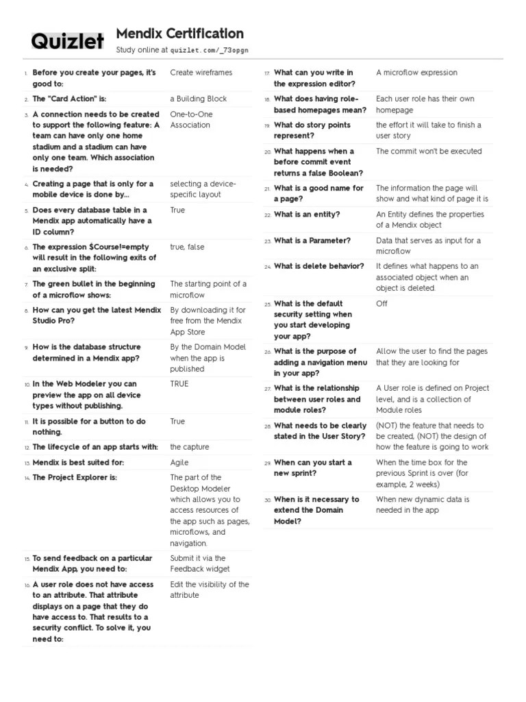 Quizlet PDF Application Software Databases