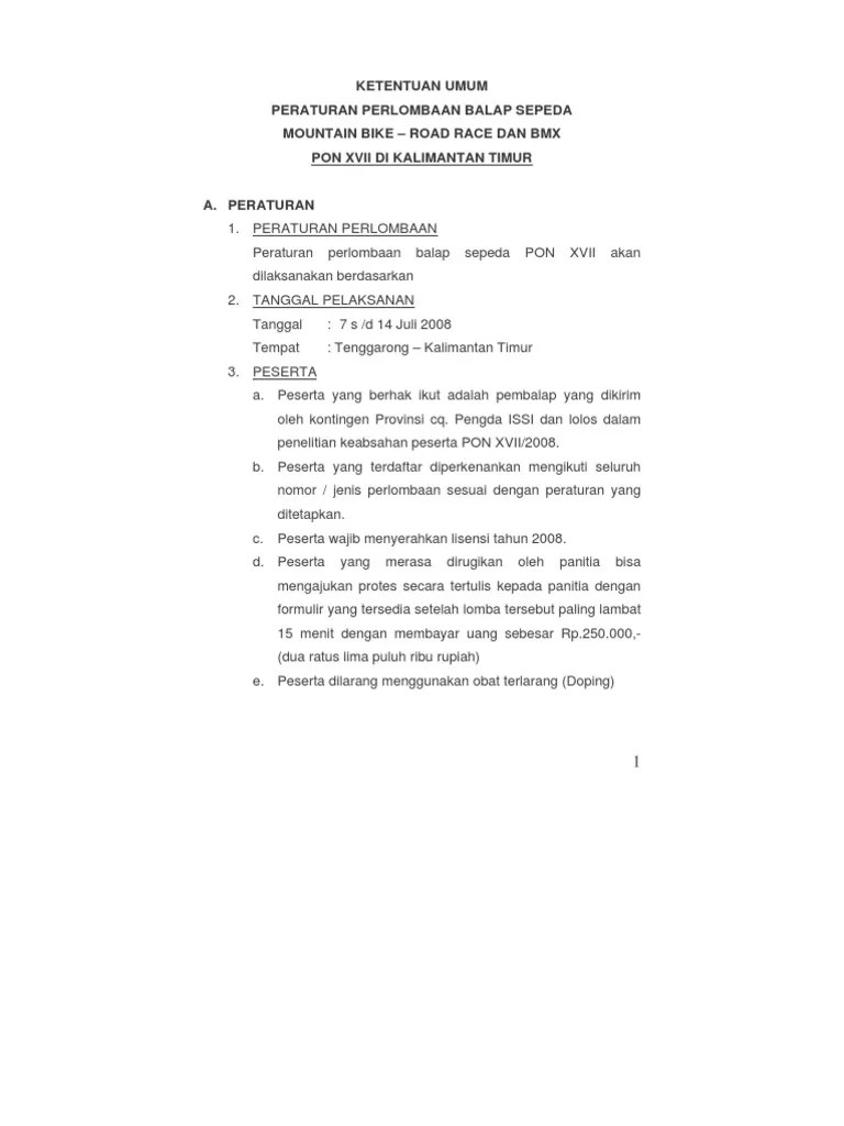 Balap Sepeda 2 | Pdf