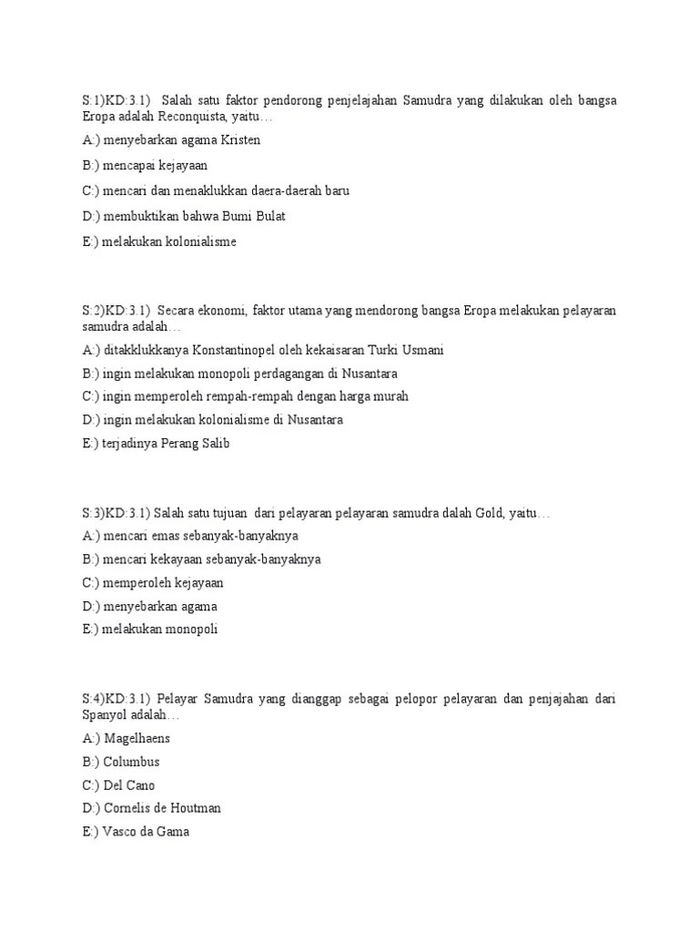 Soal PTS XI MIPA Ok | PDF