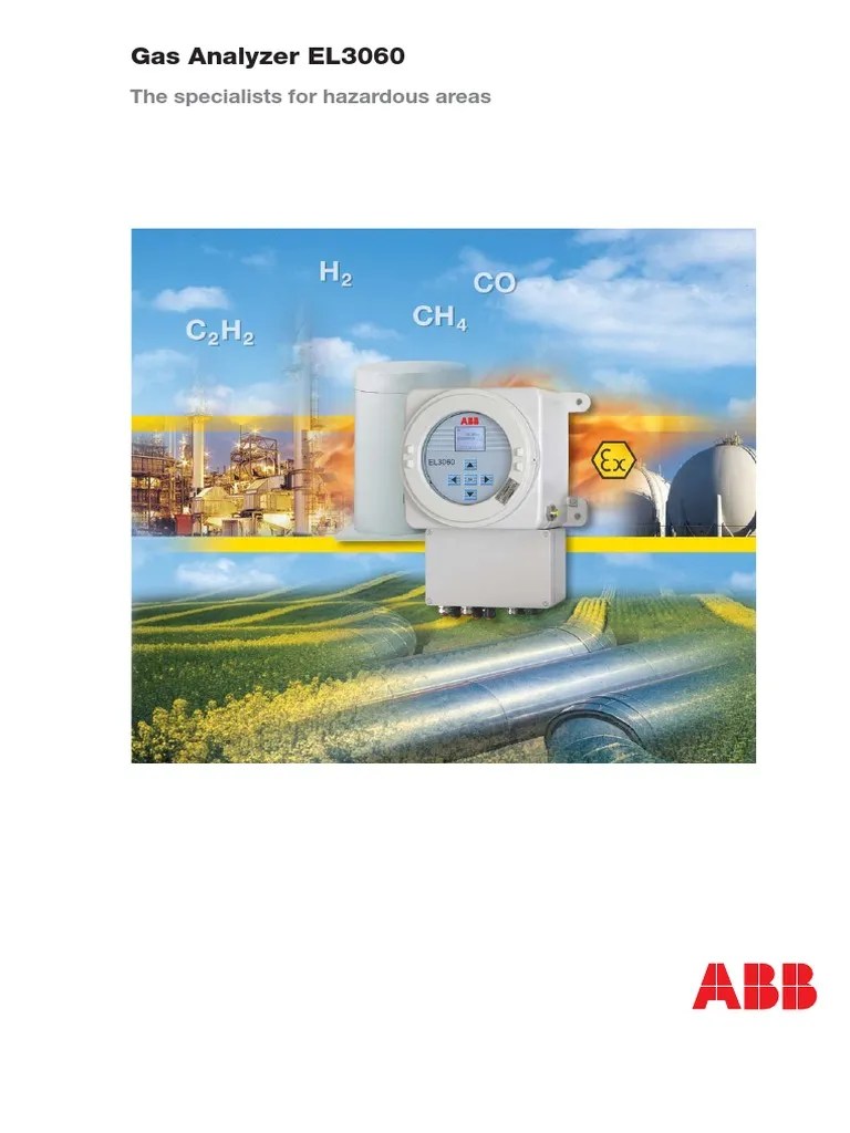 ABB Gas Analyser PDF Chemistry Science