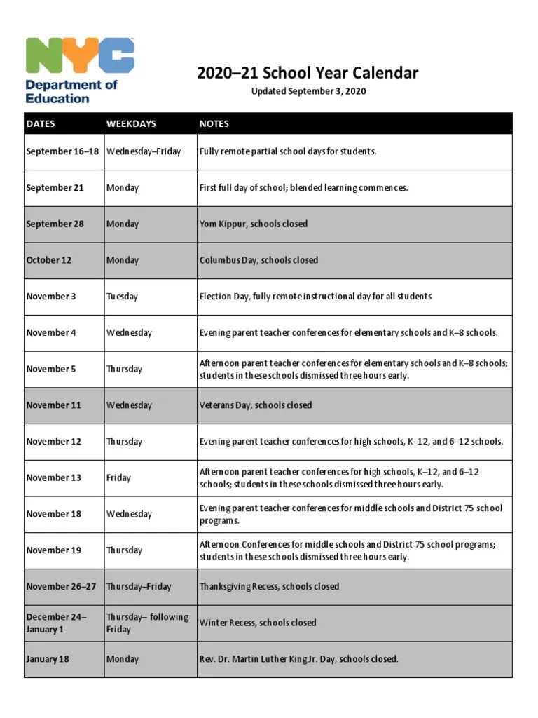 2021 Calendar PDF Workweek And Weekend Public Holiday