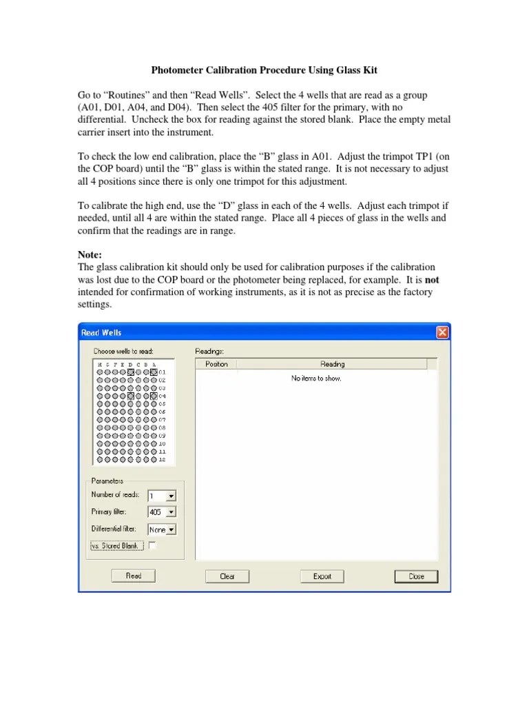 Photometer Calibration Simplified PDF