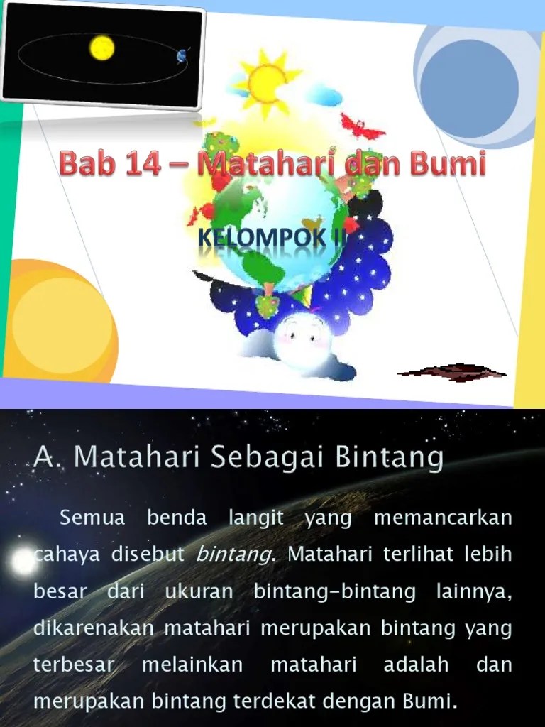 Matahari Dan Bumi
