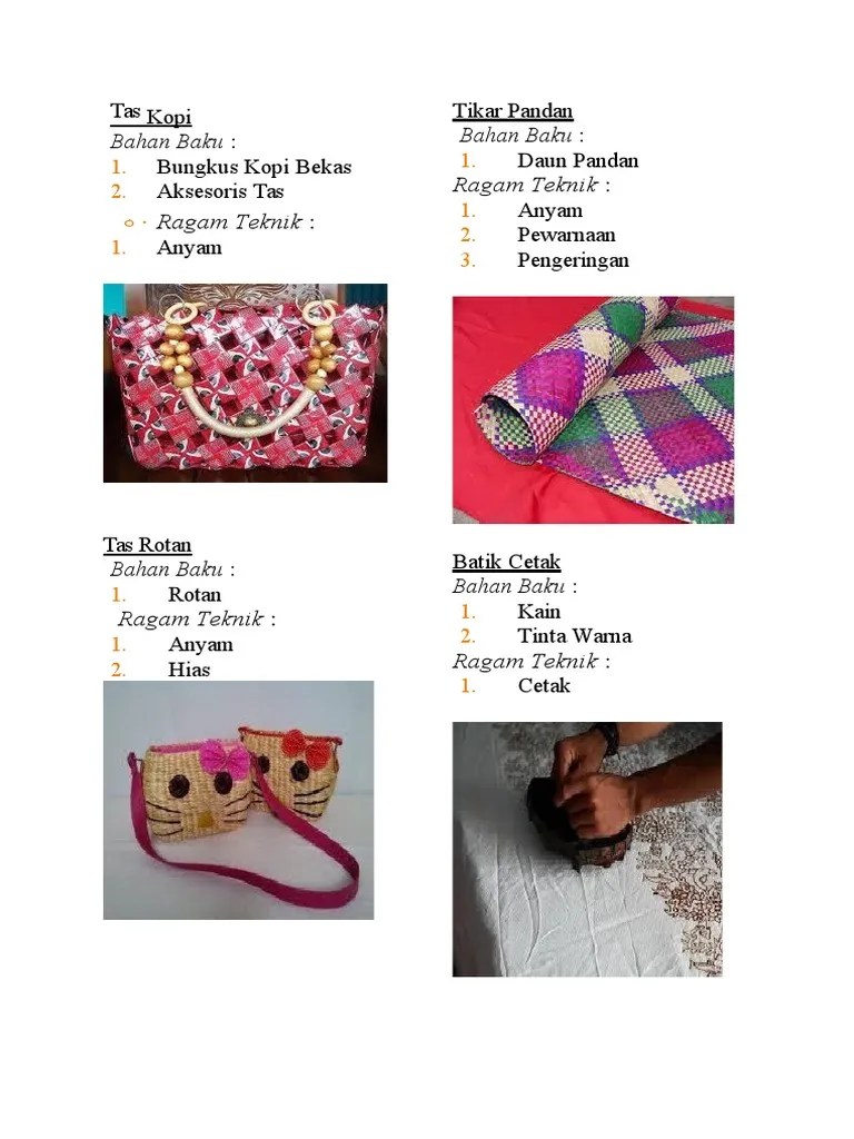 Ragam Teknik Tas Kopi | PDF