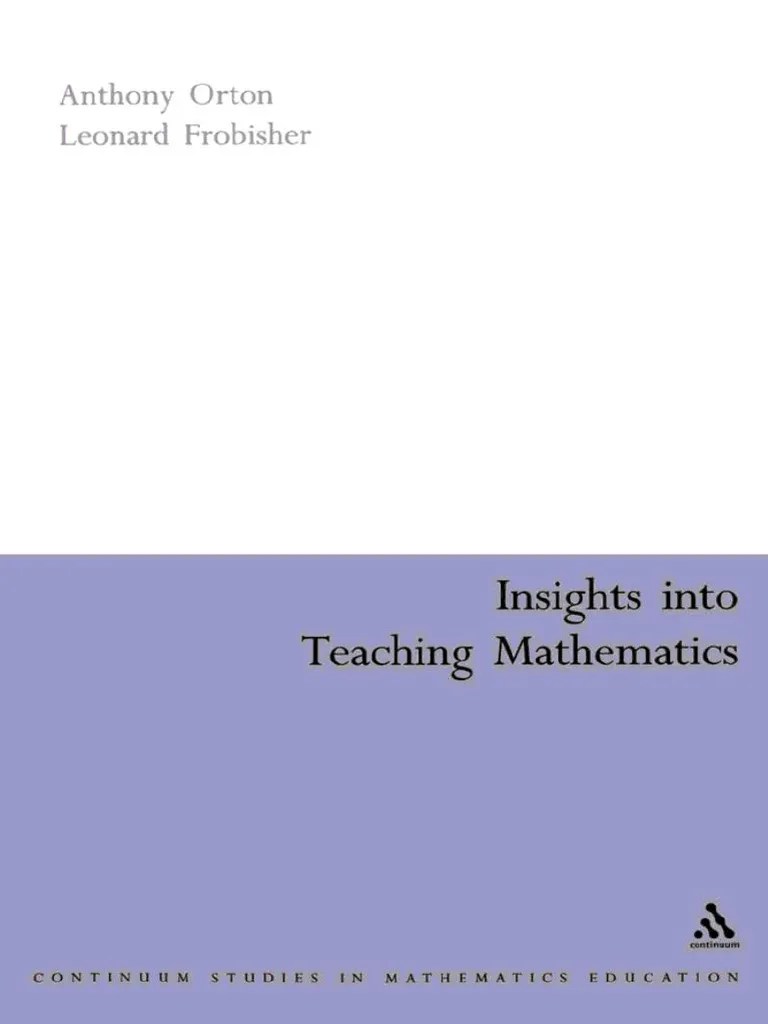 Insights Into Teaching Mathematics PDF PDF