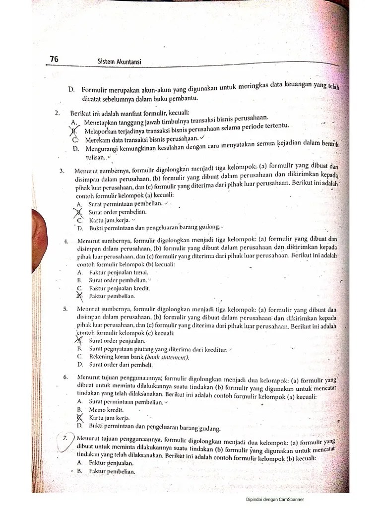 Bab 3 Soal SIA | PDF