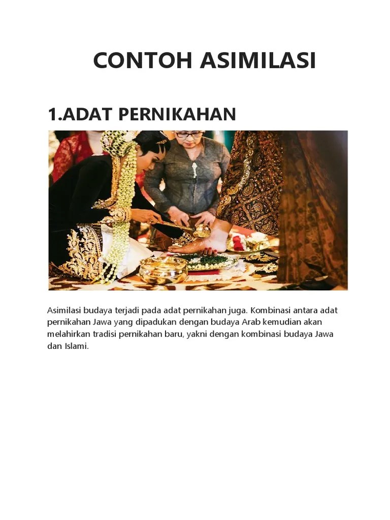 Contoh Asimilasi | PDF