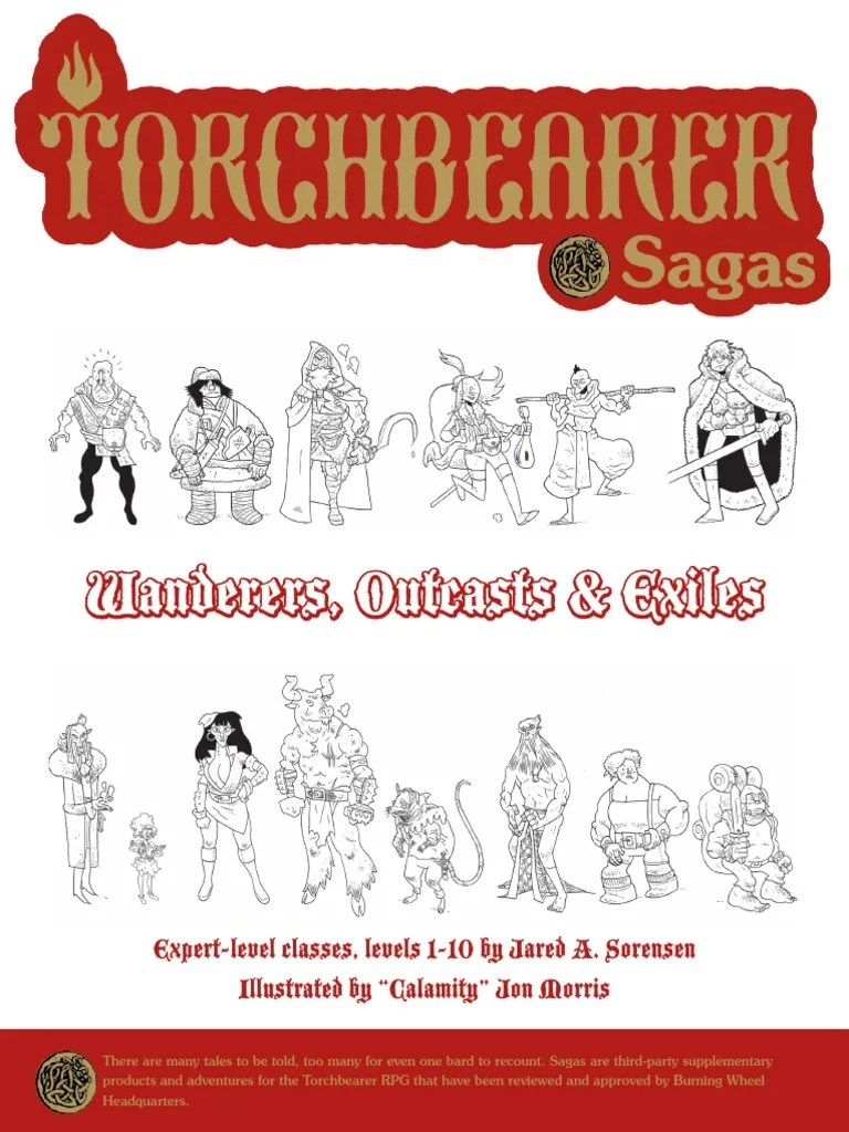 Torchbearer Sagas Wanderers, Outcasts & Exiles PDF Elf (Middle