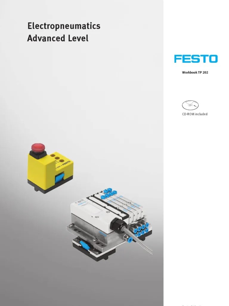 Festo ElectroPneumatics Workbook Advanced Level TP202 44 2005 Switch