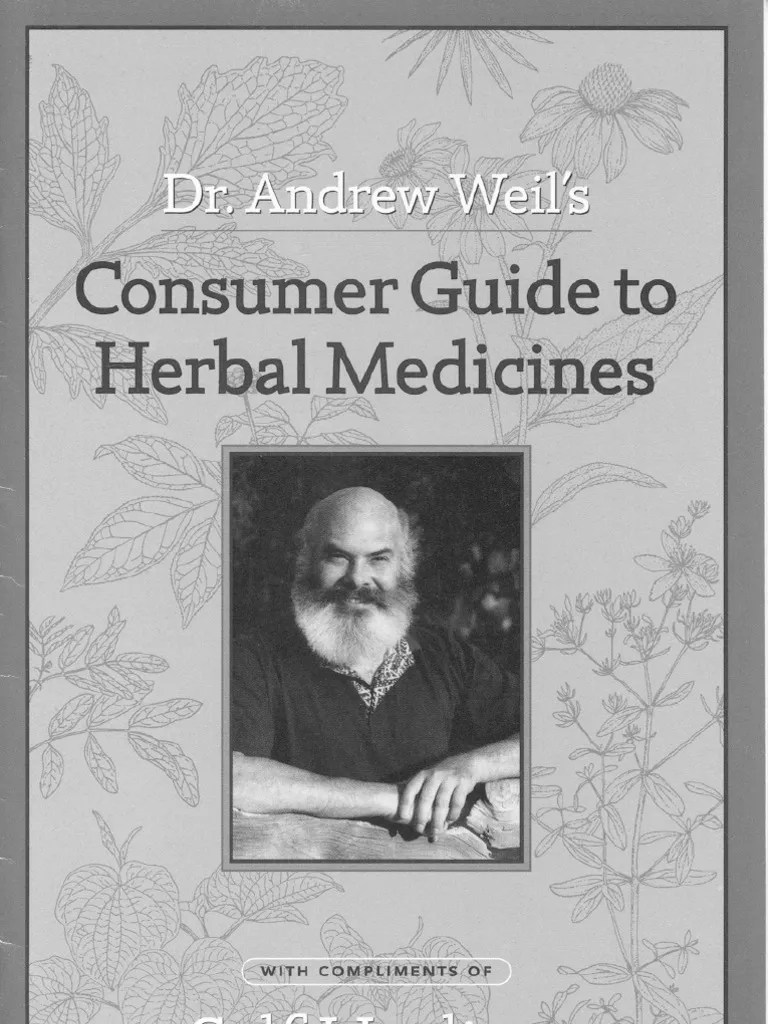 Herbal Medicine eBook PDF Dr Weil Guide to Herbal Medicines