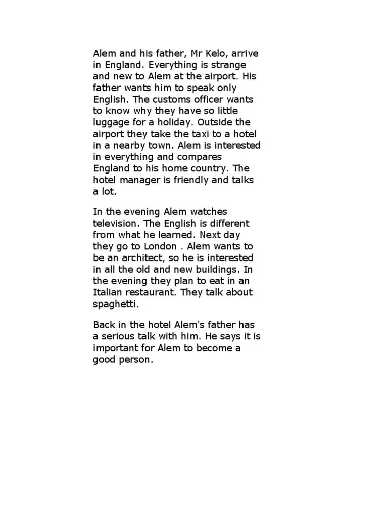 Refugee Boy Chapter 1 Summary PDF