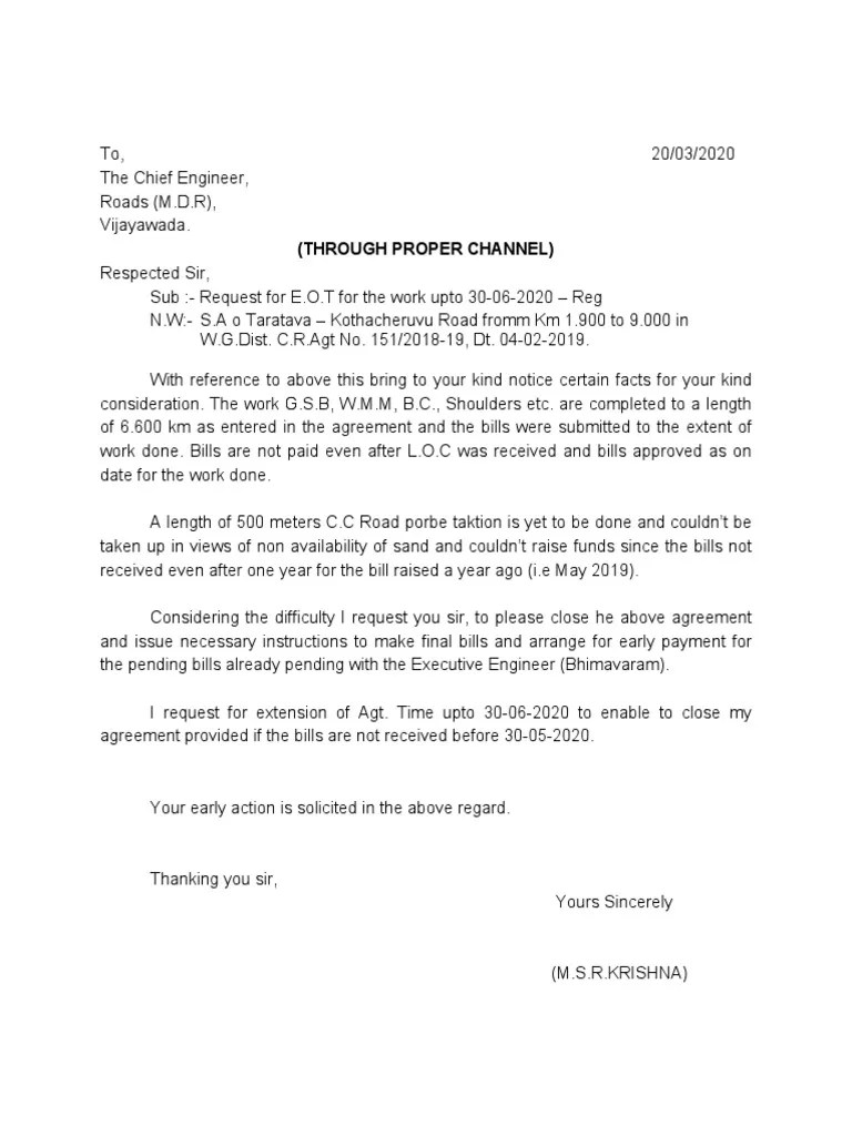 Through Proper Channel PDF