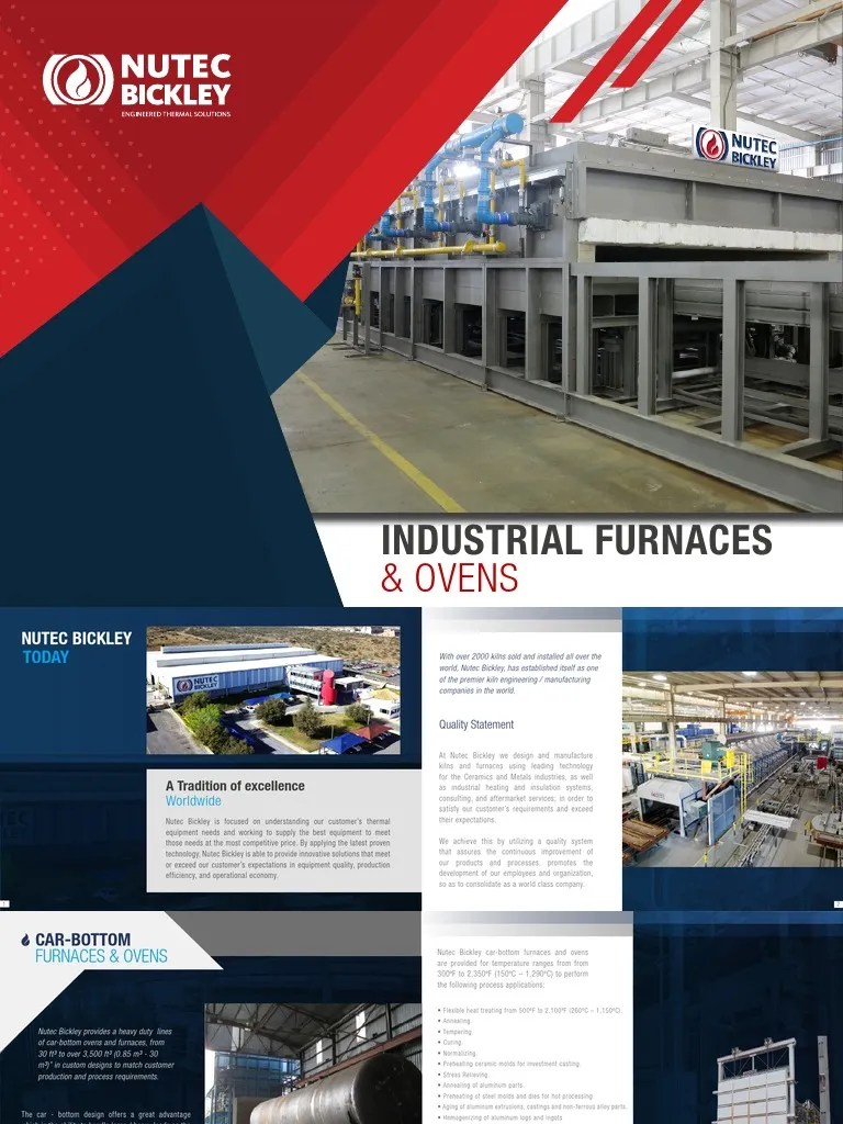 INDUSTRIAL FURNACES Nutec Bickley PDF Heat Treating Procedural